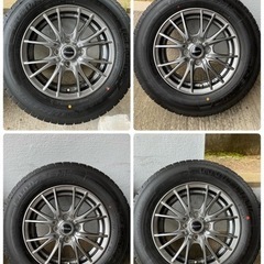 お取引決まりました！14インチ　スタッドレスタイヤ・ホイール185/70R14  ４本セット