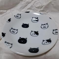猫皿　陶器餌用