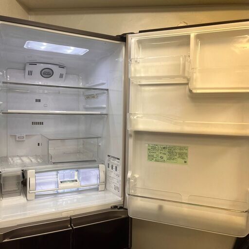 冷蔵庫  HITACHI R-S4200E HITACHI日立 5ドア冷蔵庫 R-S4200E 2015年製