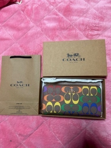 新品未使用コーチ長財布