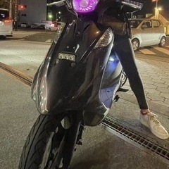 バイク用 イカリング紫(普通の白もできます)‎🤍