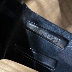 ダイハツ純正ホイール　タントカスタム　15インチ