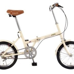 シンプルスタイル(SimpleStyle) 16型折畳自転車 S...