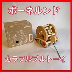 【状態良】Bonelund ボーネルンド　カラフルプルトー…