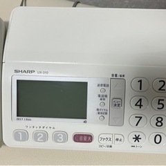 SHARP UX-310 電話機　ファックス