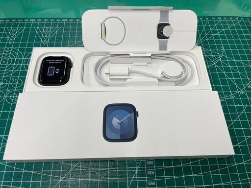 AppleWatch series9 45mm GPSモデル ミッドナイト A2980 MR9Q3J/A