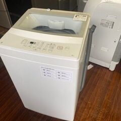 福岡市内配送設置無料　ニトリの6.0kg全自動洗濯機 「NTR60」