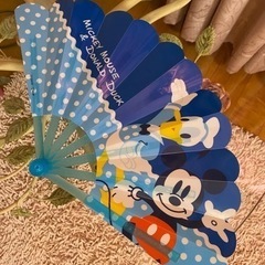 せんす　扇子　FOLDING FAN  ミッキーマウス　25×4...