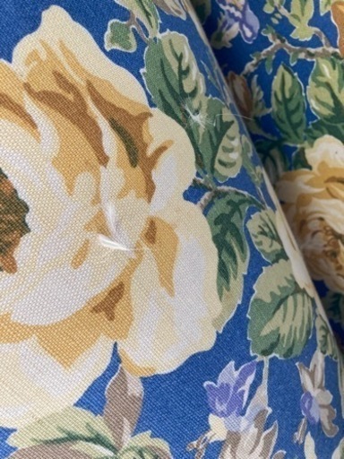 Ashley花柄デザイン 3人掛けソファベッド美品 決まりました