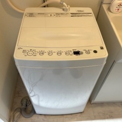 ハイアールの洗濯機（4.5kg）