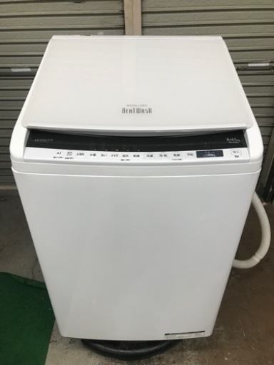 【決まりました】☆洗濯乾燥機　日立　BEAT WASH   8kg　BW-DV80E  2019年製