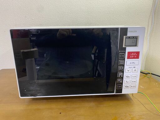 美品 YAMAZEN　16L　オーブンレンジ　YRC-160V　2017年製 #37276-2-002