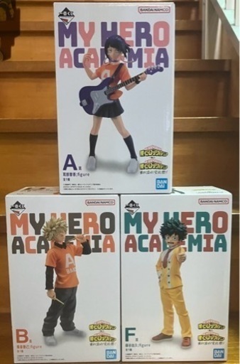 一番くじ　ヒロアカ　文化祭　Ａ賞Ｂ賞Ｆ賞セット