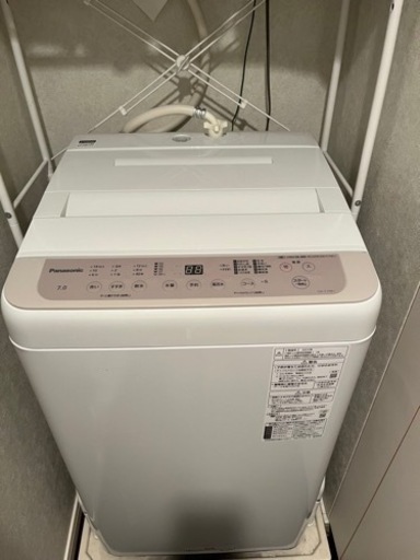 Panasonic洗濯機【2023年製造・保証書\\説明書あり】