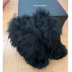 CHANELシャネルファーブーツ