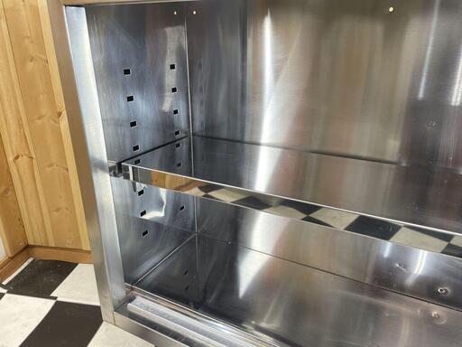 配送料込み】タニコー ステンレス吊り戸棚 1200×300×610 業務用 店舗用品