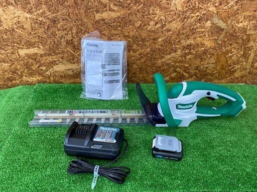 433 充電式生垣バリカン makita マキタ MUH354DWH 10.8V バッテリ×1 中古品