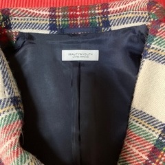 ビューティ＆ユース×ハリスツイード 限定コラボ クレイジー チェスター