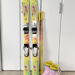 【商談中】118cm B×B スキー板+ビンディング スキーブー...
