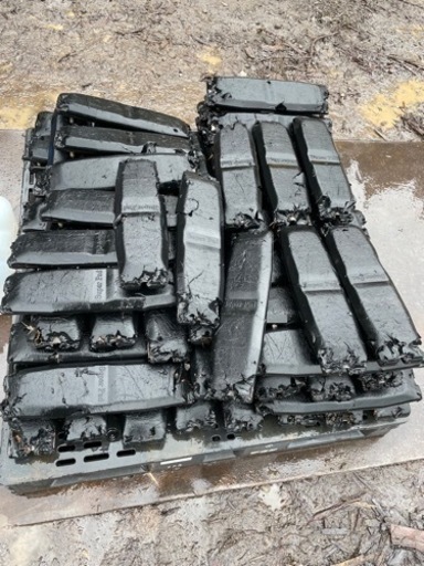 建設機械　ユンボ　重機のゴムキャタパット