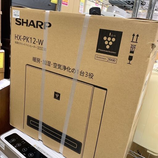 シャープ　セラミックヒーター　HX-PK12-W　未使用