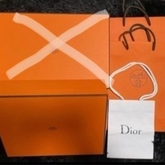Hermes（エルメス）、Dior（ディオール）　空箱、ショッパ...