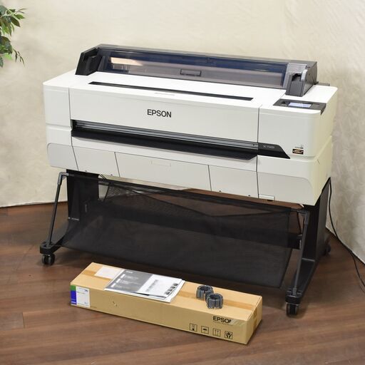 【ヤ取終了4/12】≪yt1101ジ≫ EPSON/エプソン 大判プリンター SC-T5450 K331A EY14KA A0ロール紙 EPPP64A0 PrecisionCore 現状品 60106-01