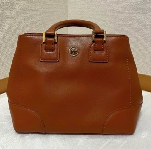 Tory Burch bag │ トリーバーチ キャメル ショルダー付バッグ