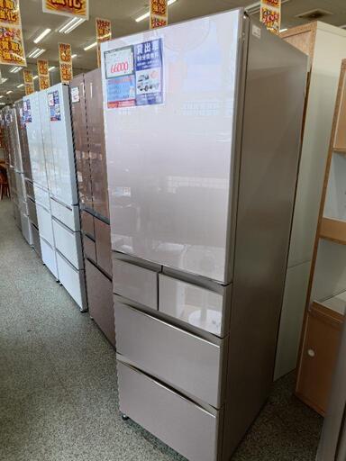 【5ドア冷凍冷蔵庫】5ドア冷凍冷蔵庫 MITSUBISHI 三菱 MR-B46D-F 455L 2019年製