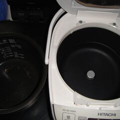 【30】HITACHI　日立　2018年製　5.5合炊き　IHジャー炊飯器　ふっくら御膳　圧力スチーム炊き　RZ-BV100M