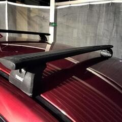 マツダCX5向けTHULE製エアロバー、フット一式の出品です。