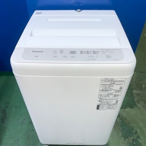 ⭐️Panasonic⭐️全自動洗濯機　2022年5kg美品　大阪市近郊配送無料