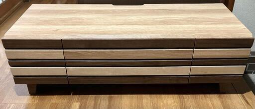 ローボード ナチュラル シギヤマ家具工業 ACTOR120 美品\n