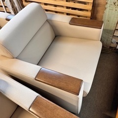 30万　オカムラ　応接セット３点セット