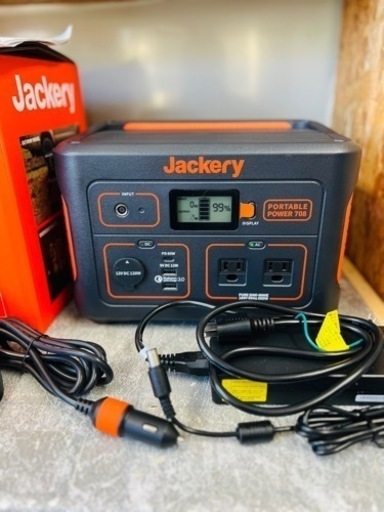 Jackery  ジャクリ　ポータブル電源 708 大容販売証明書あり開封のみ