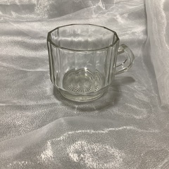 昭和レトロ　ガラスカップ