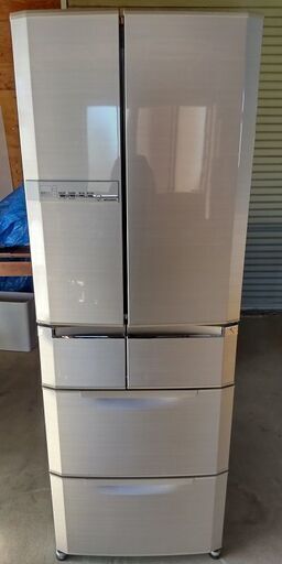 三菱ノンフロン冷凍冷蔵庫　6ドア　465L　美品