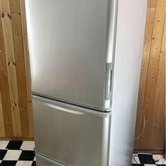配送料込み】冷蔵庫 SHARP SJ-W352D-N 2018年製 350L 3ドア ゴールド系