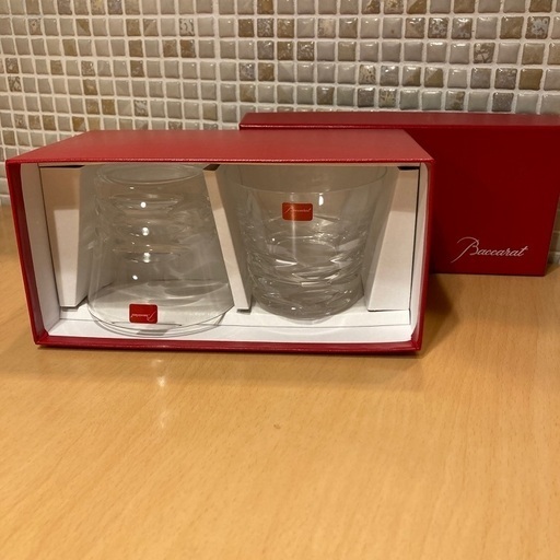 バカラ　ペアグラス　新品未使用