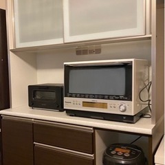 ニトリ　食器棚　キッチンボード　サイドボード　120cm