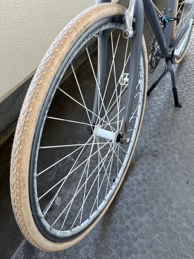 ブリヂストン アンカー クロモリ グレー DURA-ACE搭載 ブリジストン