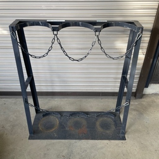 ボンベスタンド　7000L 3本　FUJI ハンドカー
