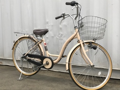 E166◇3段変速シティサイクル◇シエロア-L◇24インチ◇ダイナモライト◇自転車◇ママチャリ