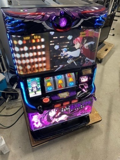 お薦め品‼️現行機種‼️コインレス SLOTスロット 劇場版魔法少女まどか☆マギカ [新編]叛逆の物語