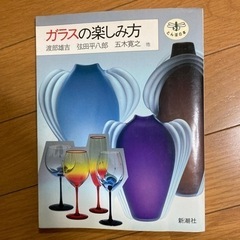 新潮社のガラスの楽しみ方と言う本です