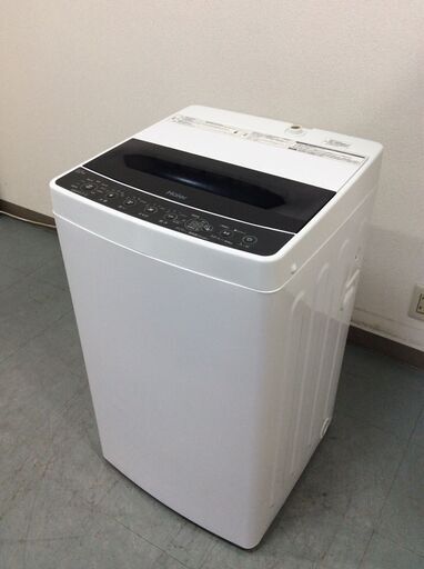 (2/3受渡済)JT8230【Haier/ハイアール 5.5㎏洗濯機】美品 2022年製 JW-C55D 家電 洗濯 簡易乾燥付