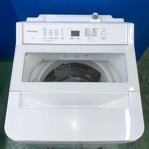 ⭐️Panasonic⭐️全自動洗濯機　2022年7kg 美品　大阪市近郊配送無料