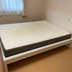 IKEA＊MALMダブルベッド