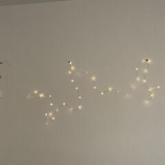 IKEA LEDライトチェーンと充電可能電池