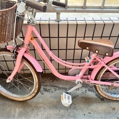 女の子　自転車　18インチ